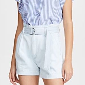 Citizen of Humanity Yvette Belted Shorts